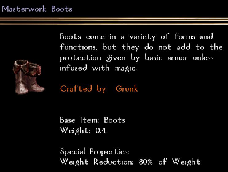Masterwork Boots